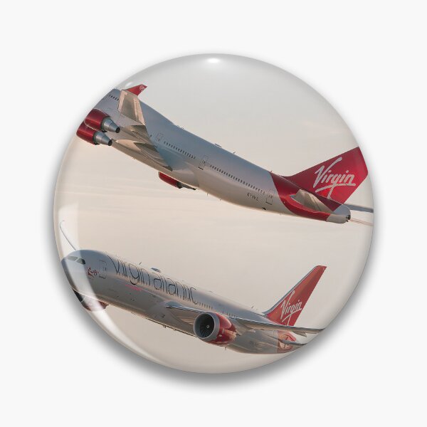 Item preview, Virgin Atlantic Generations In Flight Aviation Illustration designed and sold by Skyframe Aviation.