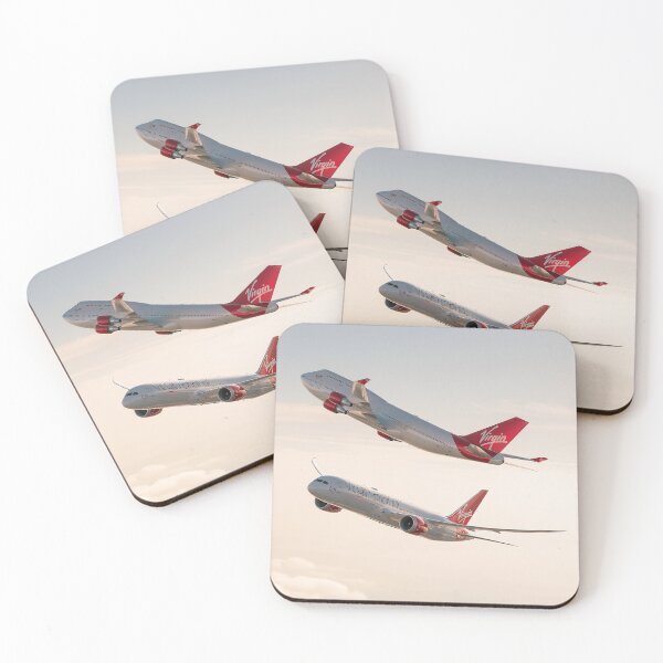 Item preview, Virgin Atlantic Generations In Flight Aviation Illustration designed and sold by Skyframe Aviation.