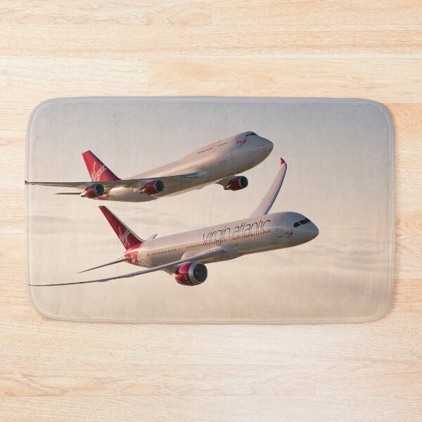 Item preview, Virgin Atlantic Wings Through The Clouds Aviation Illustration  designed and sold by Skyframe Aviation.