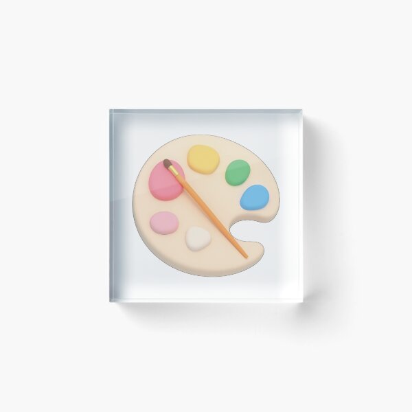 Item preview, Colorful Artist Palette Illustration designed and sold by SROXT.