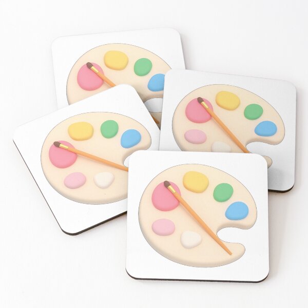 Item preview, Colorful Artist Palette Illustration designed and sold by SROXT.