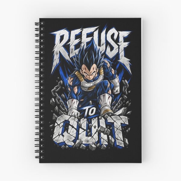 Item preview, Refuse To Quit– Anime Motivational Warrior Design designed and sold by ArtisticHeart21.