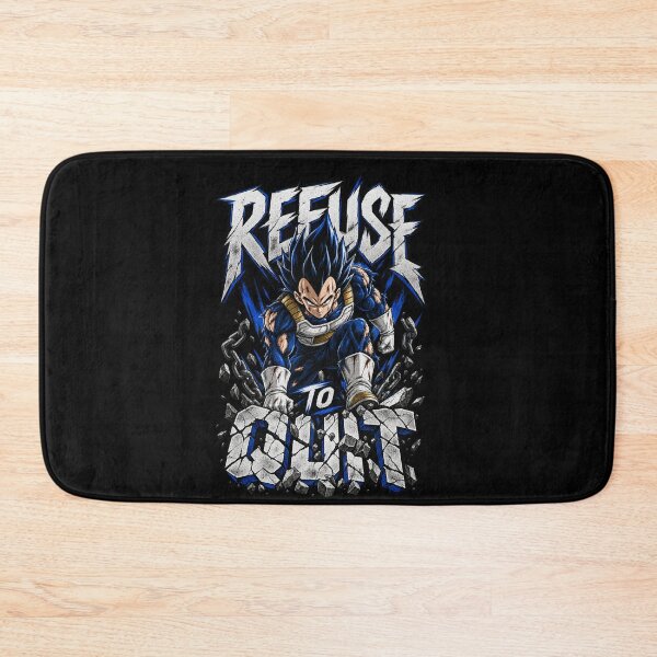 Item preview, Refuse To Quit– Anime Motivational Warrior Design designed and sold by ArtisticHeart21.