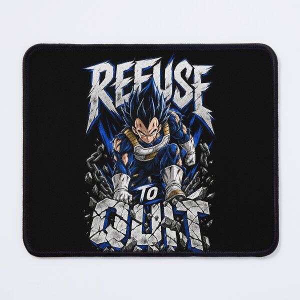 Item preview, Refuse To Quit– Anime Motivational Warrior Design designed and sold by ArtisticHeart21.