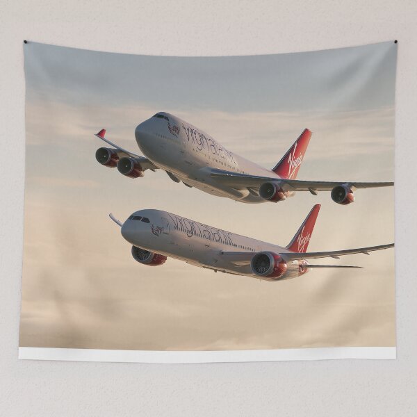 Item preview, Virgin Atlantic Icons Of The Sky Aviation Illustration  designed and sold by Skyframe Aviation.