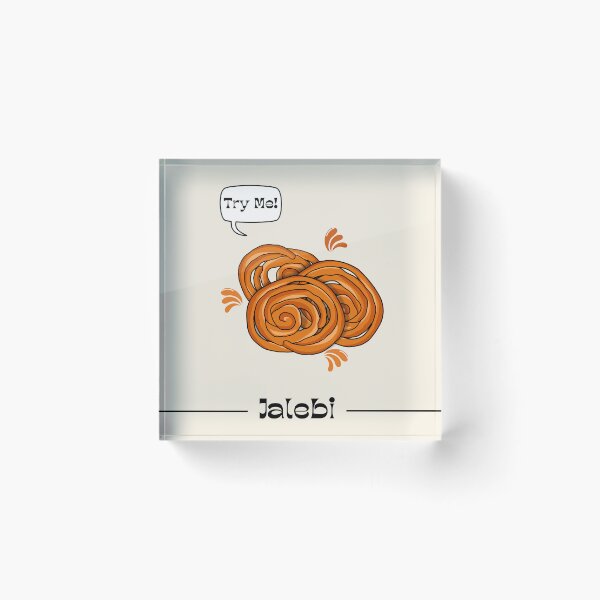 Item preview, Jalebi Try Me Funny Indian Sweet Food Lover Desi Dessert Design designed and sold by PRFashions.