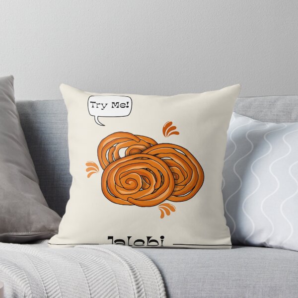 Item preview, Jalebi Try Me Funny Indian Sweet Food Lover Desi Dessert Design designed and sold by PRFashions.