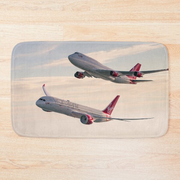 Item preview, Virgin Atlantic Two Generations Aviation Illustration designed and sold by Skyframe Aviation.