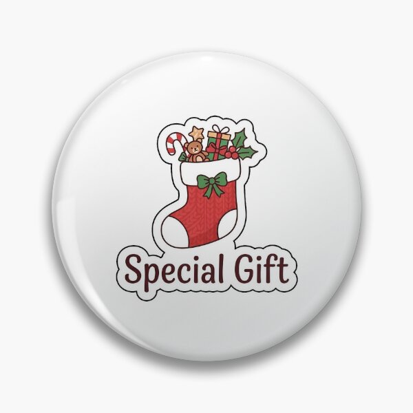 Item preview, Special Gift Stocking Stuffer - Cute Christmas Typography Sticker designed and sold by SimpleP.