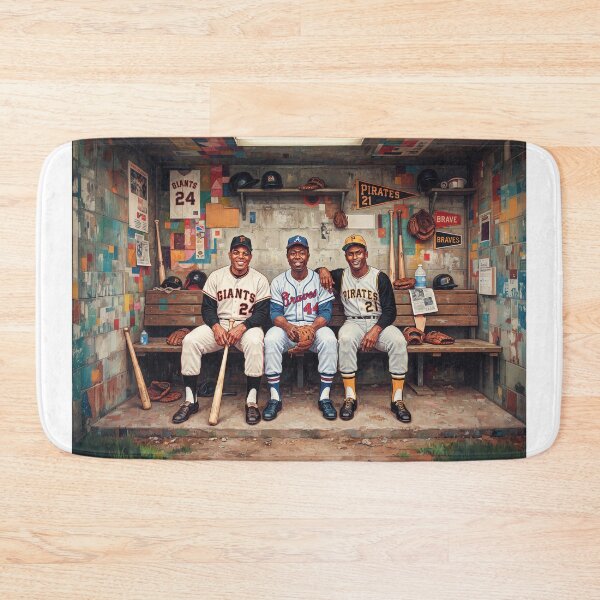 Item preview, Mays Aaron Clemente Baseball's All Star Trio designed and sold by Home Decor Art.