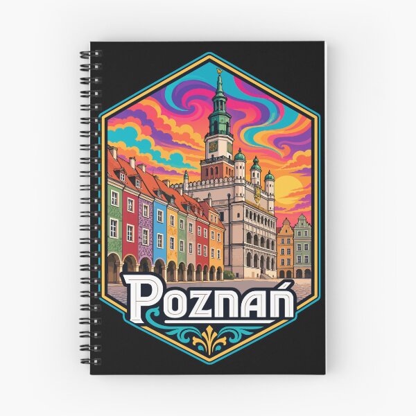 Item preview, Poznan City Poland Trippy Travel designed and sold by TomFrontierArt.
