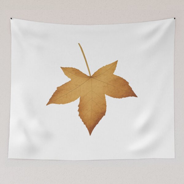 Item preview, Minimalist Soft Cream Autumn Maple Leaf Aesthetic Art designed and sold by Fine-Arts-Lab.