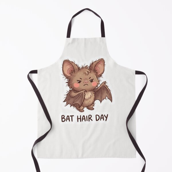 Item preview, Bat Hair Day Cute Halloween Bat Sticker designed and sold by Cerys-GS.