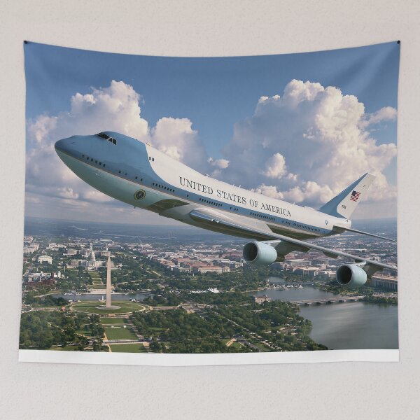Item preview, Air Force One Presidential Boeing 747 Aviation Photography designed and sold by Skyframe Aviation.