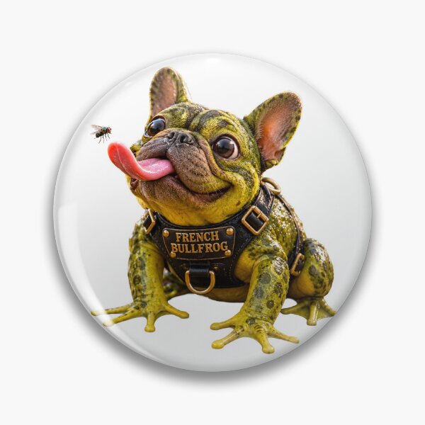 Item preview, Frenchie BullFrog, designed and sold by SmARTNiki.