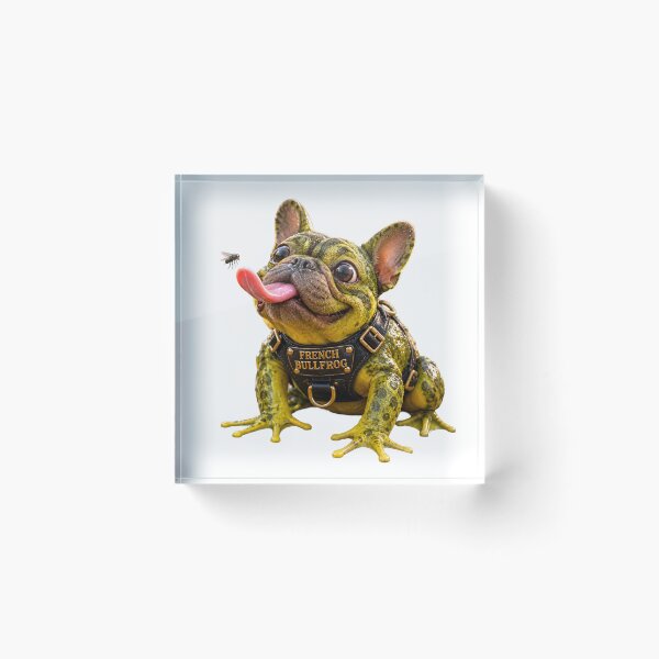 Item preview, Frenchie BullFrog, designed and sold by SmARTNiki.