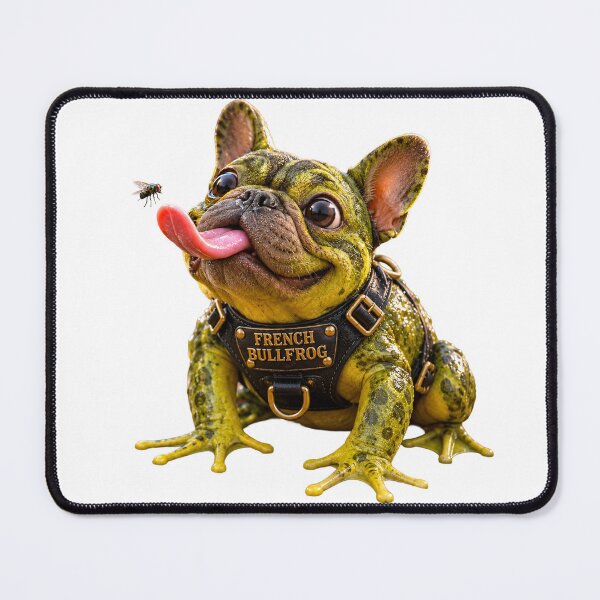 Item preview, Frenchie BullFrog, designed and sold by SmARTNiki.