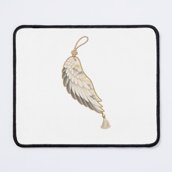 Item preview, Crane Wing Japanese Charm Motif Sticker designed and sold by LuminaKage.