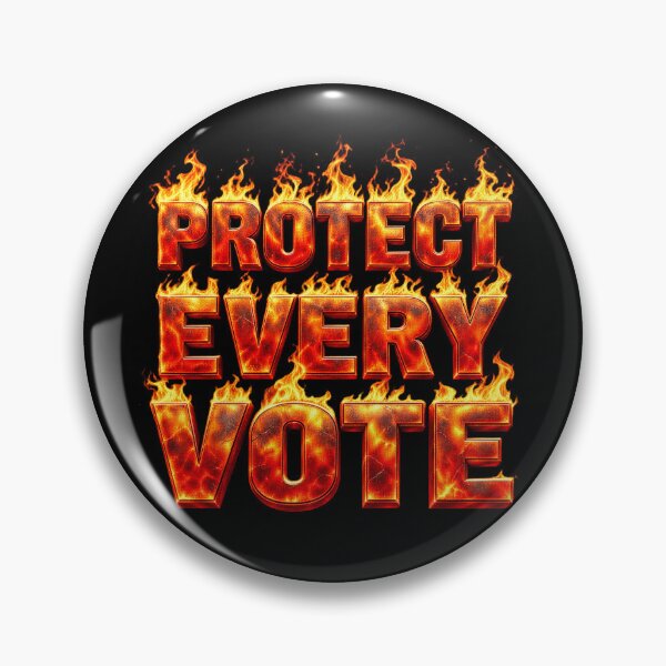 Item preview, Protect Every Vote – Democracy and Voting Rights Protest Design designed and sold by ManggaeJM.