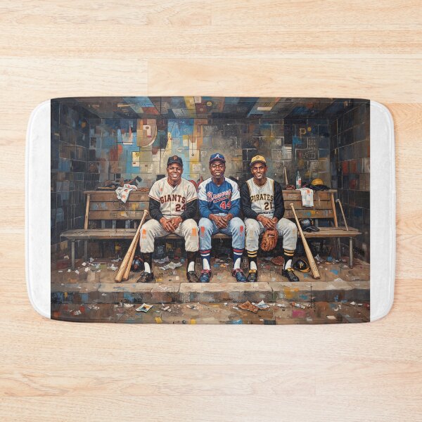 Item preview, Mays Aaron Clemente Baseball's All Star Trio designed and sold by Home Decor Art.