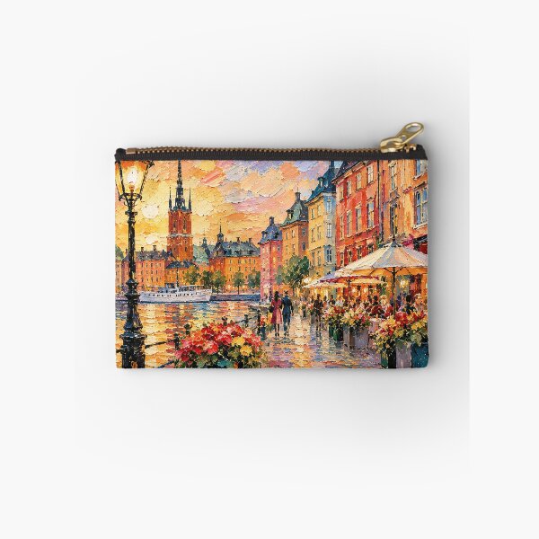 Item preview, A painting of Stockholm, Sweden – A Beautiful city in Europe. designed and sold by GalleryKauffeld.