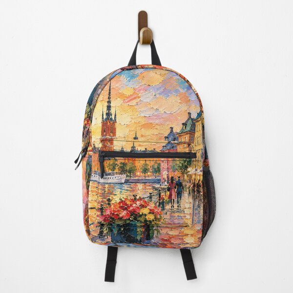 Item preview, A painting of Stockholm, Sweden – A Beautiful city in Europe. designed and sold by GalleryKauffeld.