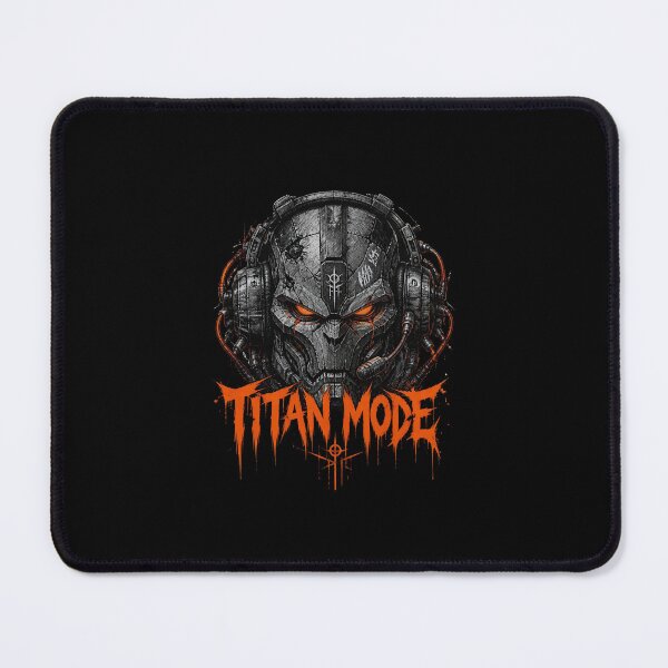 Item preview, Titan Mode – Futuristic Robotic Helmet Sci-Fi T-Shirt designed and sold by CUTE_CAT ⭐⭐⭐⭐⭐.