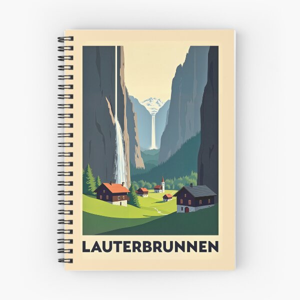 Item preview, Lauterbrunnen Bernese Oberland Switzerland – Vintage Travel RBA-2026-0011-A designed and sold by IdeaSmith.