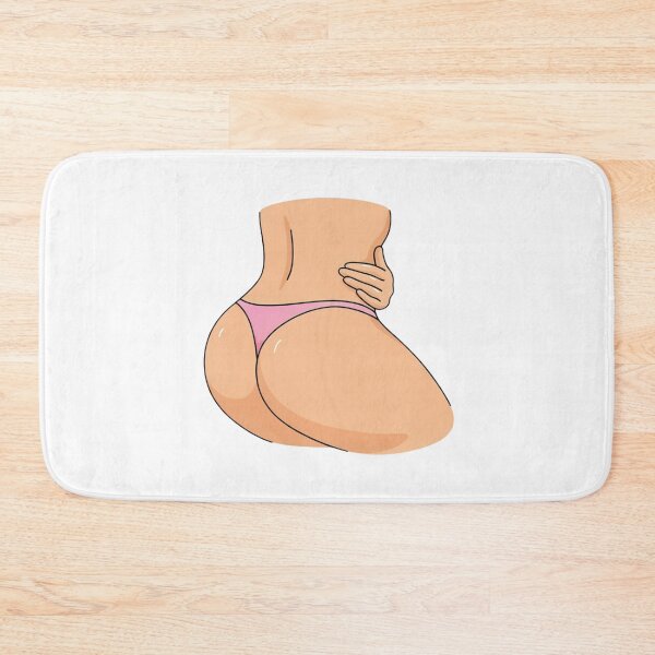 Item preview, Bold Pink Booty Aesthetic – Cute Curvy Summer Illustration designed and sold by Ikochane.