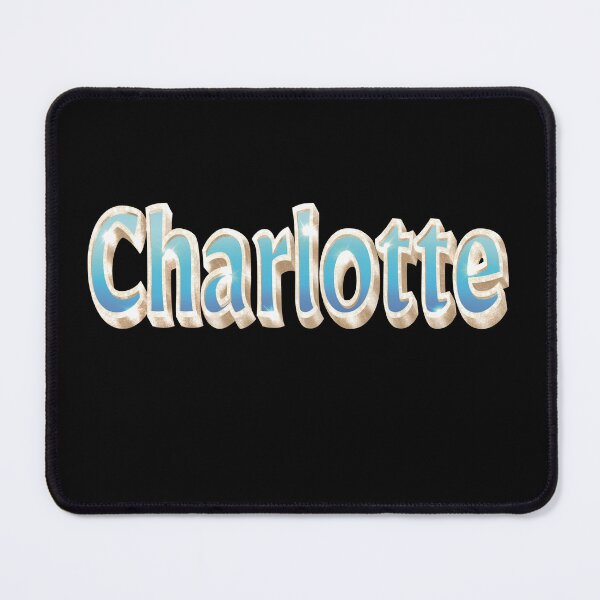 Item preview, Charlotte Name in Blue and Purple with a Glam Style designed and sold by AloraDawnEve.