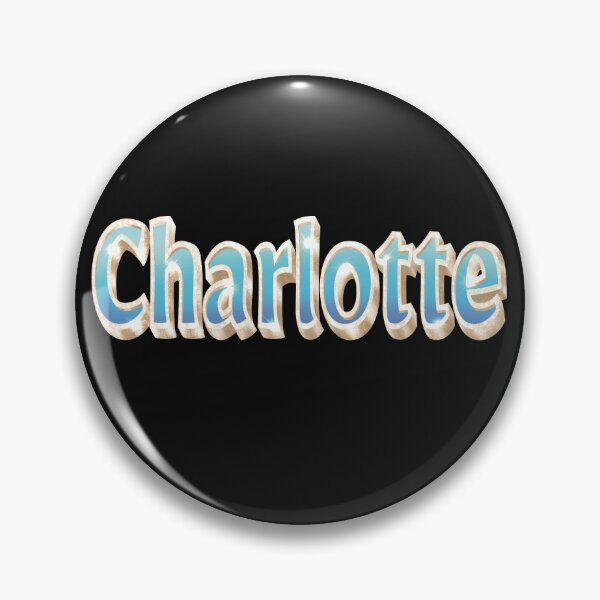 Item preview, Charlotte Name in Blue and Purple with a Glam Style designed and sold by AloraDawnEve.