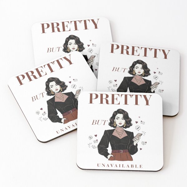 Item preview, Pretty But Unavailable Retro Vintage Aesthetic Girl T-Shirt designed and sold by KaBaRen.