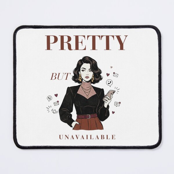 Item preview, Pretty But Unavailable Retro Vintage Aesthetic Girl T-Shirt designed and sold by KaBaRen.