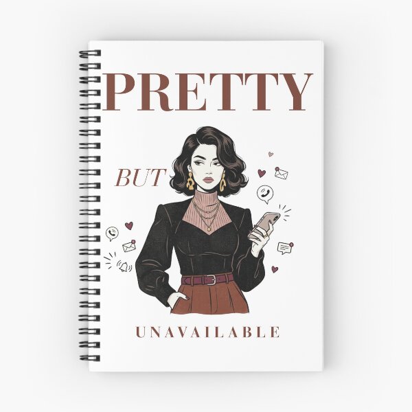Item preview, Pretty But Unavailable Retro Vintage Aesthetic Girl T-Shirt designed and sold by KaBaRen.