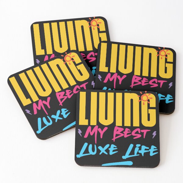 Item preview, Living My Best Luxe Life designed and sold by Lux-Ilonay.
