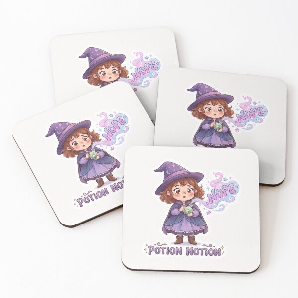 Item preview, Potion Notion Cute Halloween Witch Sticker designed and sold by Cerys-GS.