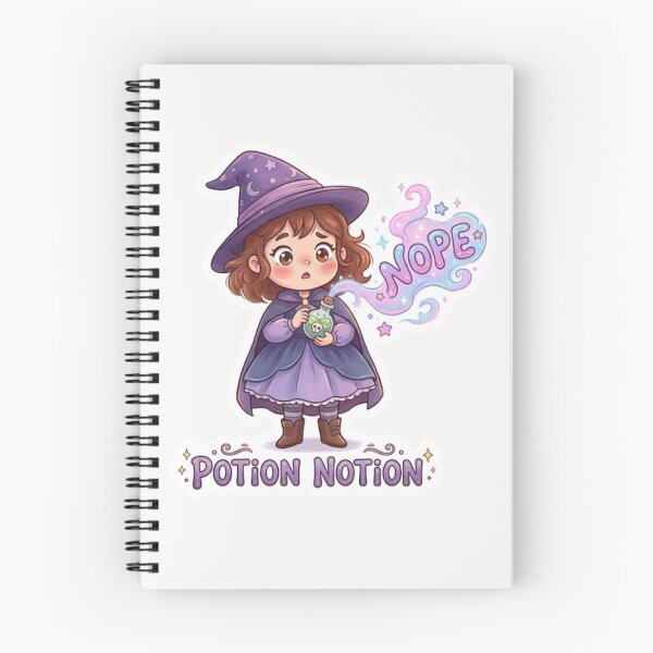 Item preview, Potion Notion Cute Halloween Witch Sticker designed and sold by Cerys-GS.