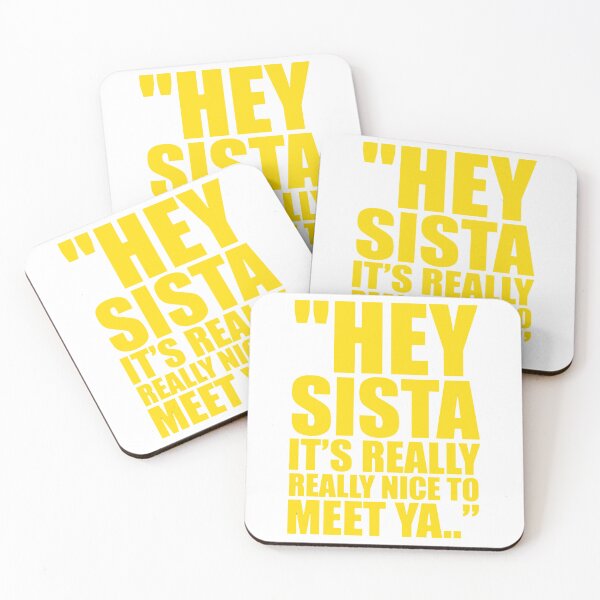 Item preview, Hey Sista It's Really Really Nice to Meet ya Retro Quote T-Shirt designed and sold by Designart68.