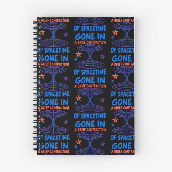 Item preview, Gone in a Brief Contraction of Spacetime Funny Physics Joke designed and sold by TeeTimeTreasure.
