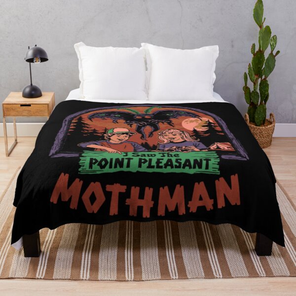 Item preview, I Saw The Point Pleasant Mothman Retro Cryptid designed and sold by AmazingPics001.