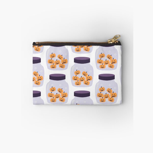 Item preview, Minimal Pumpkins in Glass Jar, Halloween Spooky Design designed and sold by Tanapan2529.