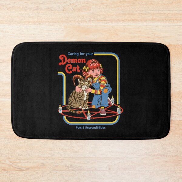 Item preview, Caring For Your Demon Cat Vintage Retro Book designed and sold by AmazingPics001.