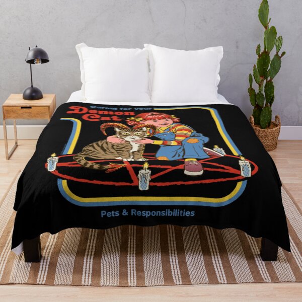 Item preview, Caring For Your Demon Cat Vintage Retro Book designed and sold by AmazingPics001.