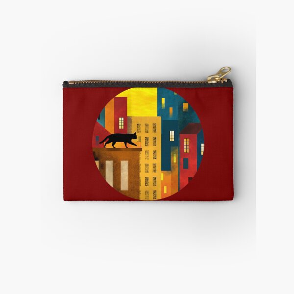 Item preview, Black Cat On Rooftop designed and sold by Andrew  Hitchen.