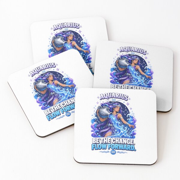 Item preview, Aquarius Be The Change Pop Art designed and sold by Zodiac Celestial Art.
