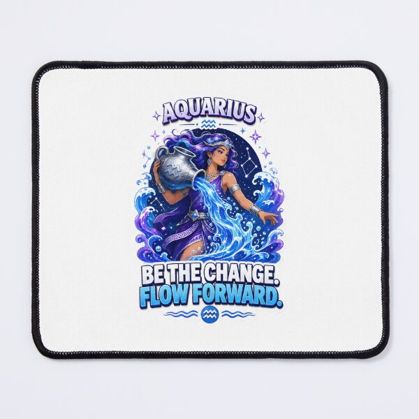 Item preview, Aquarius Be The Change Pop Art designed and sold by Zodiac Celestial Art.