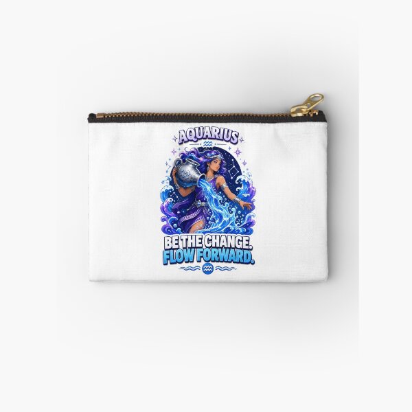 Item preview, Aquarius Be The Change Pop Art designed and sold by Zodiac Celestial Art.