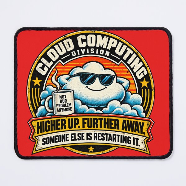 Item preview, Department of Questionable Technology Cloud Division designed and sold by AdeGee.