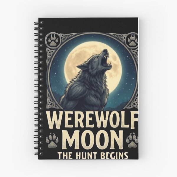 Item preview, Werewolf Moon | Howling Wolf Gothic designed and sold by NightshadeWolfs.