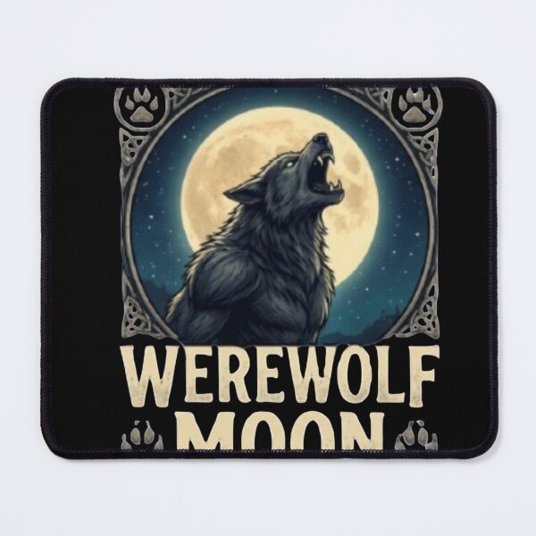 Item preview, Werewolf Moon | Howling Wolf Gothic designed and sold by NightshadeWolfs.